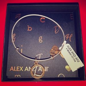 Alex & Ani “L” bracelet